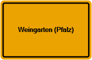 Grundbuchauszug Weingarten (Pfalz)